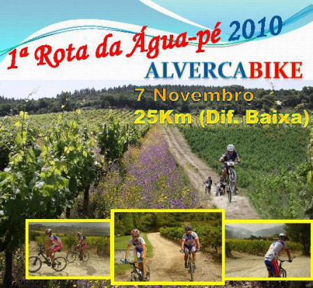 1º Rota de Água-Pé AlvercaBike 2010