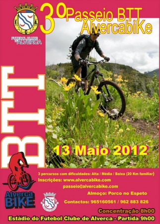 3º Passeio de Btt do AlvercaBIKE 2012